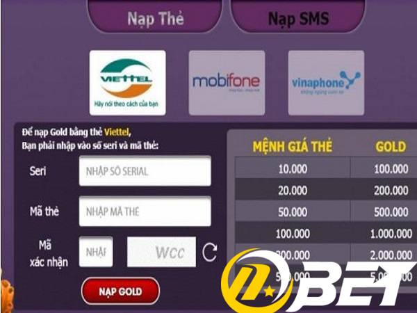 Cổng game đã liên kết với tất cả nhà mạng lớn tại Việt Nam