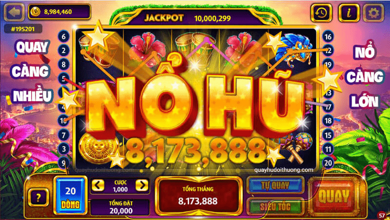 Game nổ hũ ở nhà cái Onbet