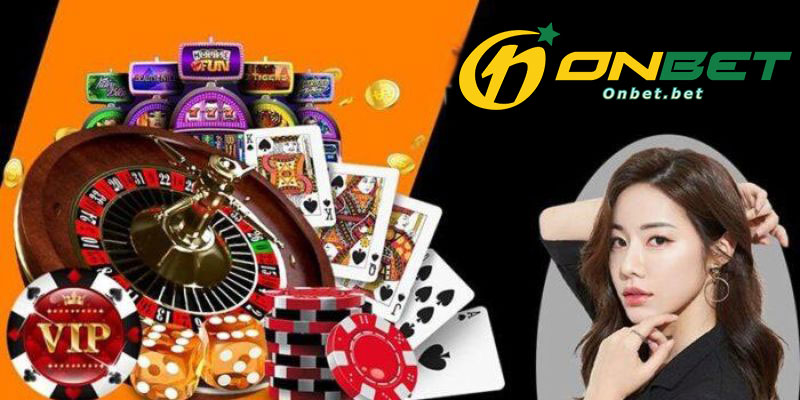 Nhà cái ONBET cung cấp các sảnh casino ảo ONBET hấp dẫn