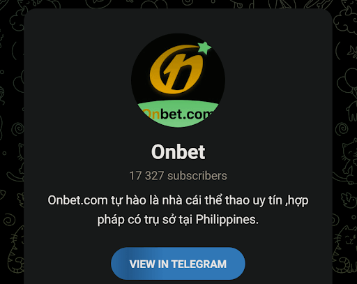 Nhà cái ONbet hỗ trợ người chơi xuyên suốt 24/7