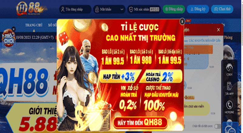 Tỷ lệ cược cao ngất ngưởng