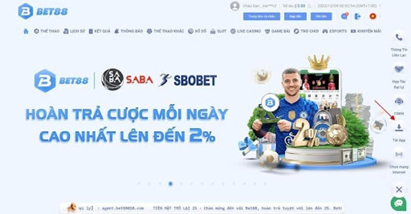 Đôi nét giới thiệu về nhà cái hàng đầu hiện nay Bet88ios.com