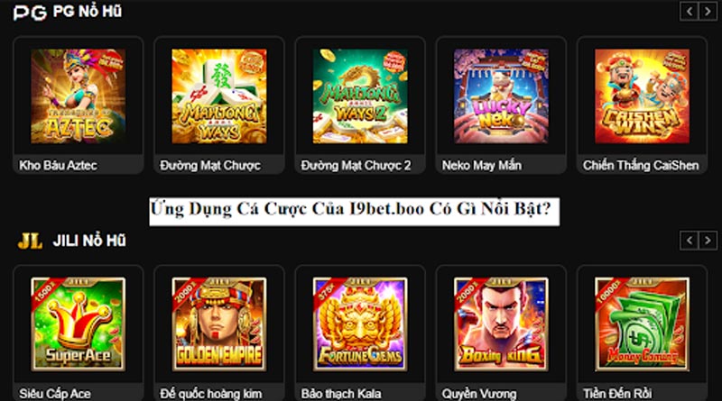 Ứng Dụng Cá Cược Của I9bet.boo Có Gì Nổi Bật? 