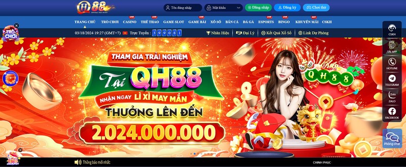 Thông tin về nhà cái QH88