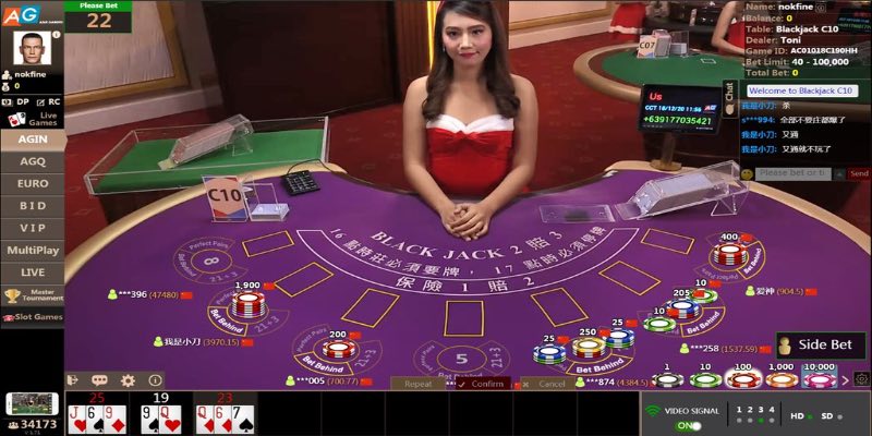 Casino - Một trong những tựa game hấp dẫn tại W88