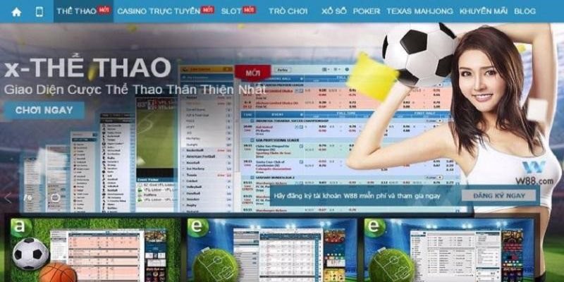 Thể thao W88 sở hữu nhiều trò chơi đa dạng và hấp dẫn 